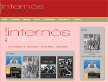 Tablet Screenshot of internosedizioni.com